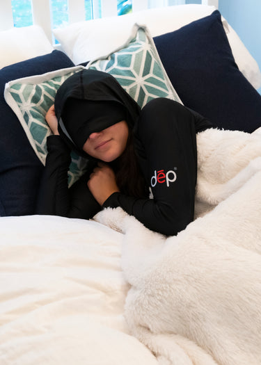 Women's Lightweight Long Sleeve Sleep Hoodie